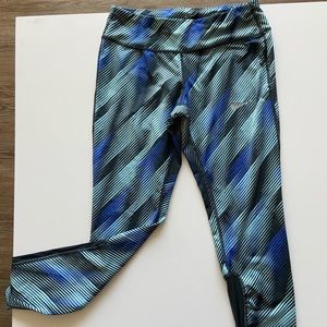 Blue Nike Dri Fit leggings
